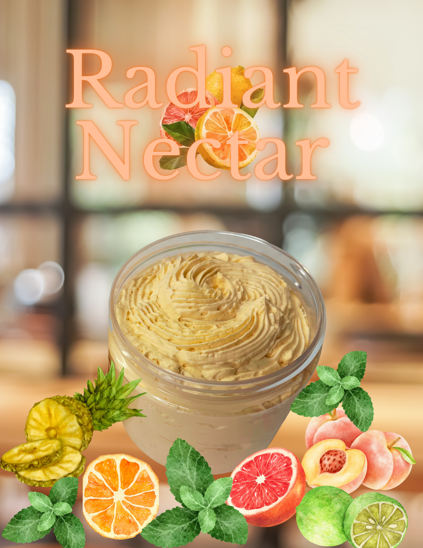 Radiant Nectar Emulsified Body Butter Cream